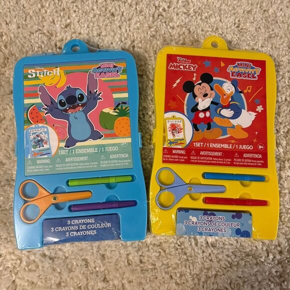 Mickey and Stitch Mini Activity Easels - Picture 1 of 6